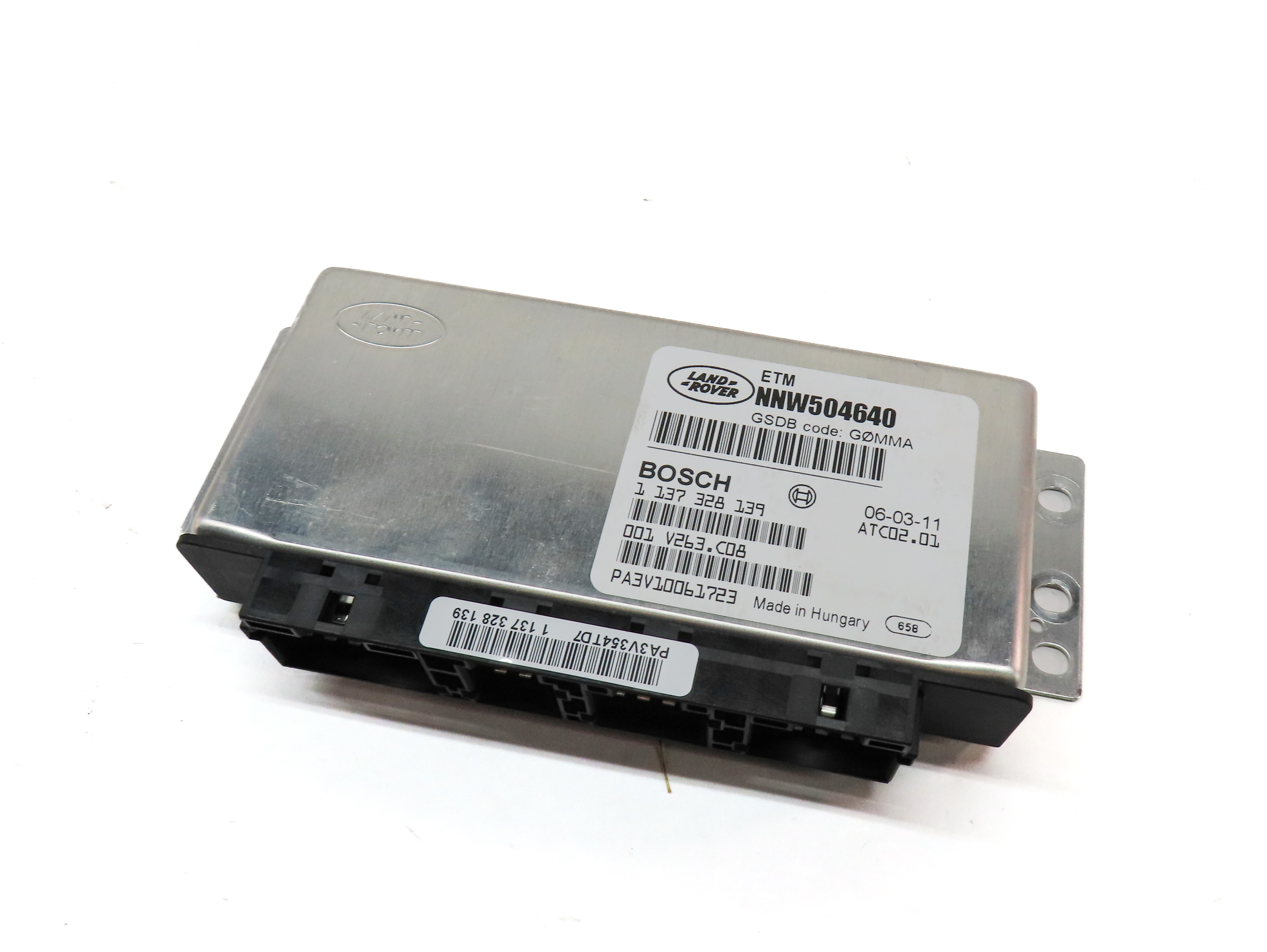 2006 RANGE ROVER SPORT (L320) REAR LOCKING DIFFERENTIAL CONTROL MODULE — exact item pictured